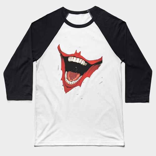 Big smile red with Baseball T-Shirt by t-shiit